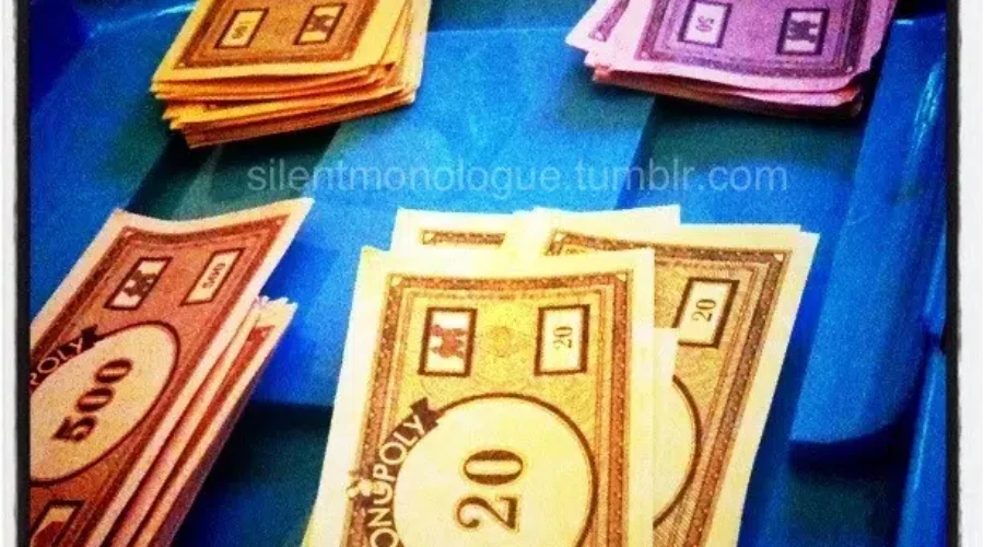 Did you ever “steal” from the bank when you played MONOPOLY? I did….