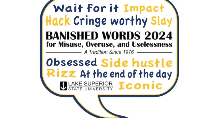 Top ten words/phrases that should be banished in 2024