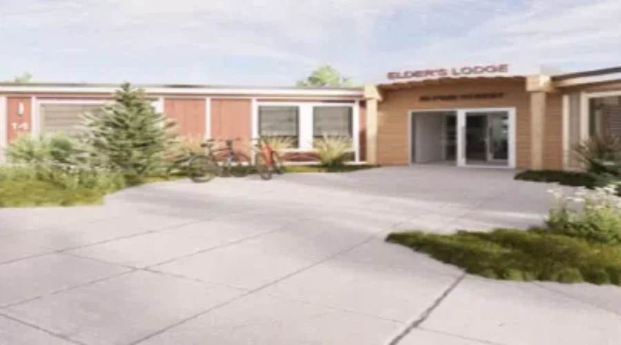 Groundbreaking for Elders Lodge in Aroland