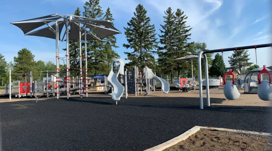 Boulevard Lake Playground; That Much Closer To The Finish Line