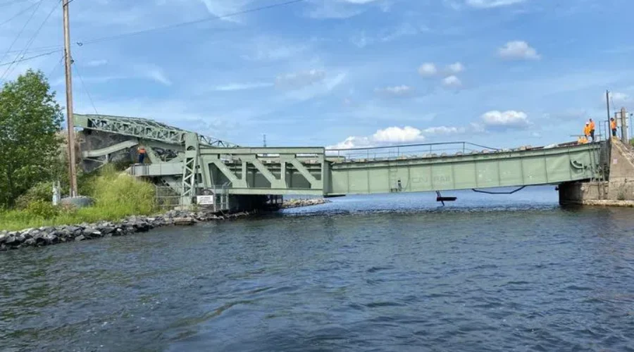 CN says repair work on damaged bridge is underway