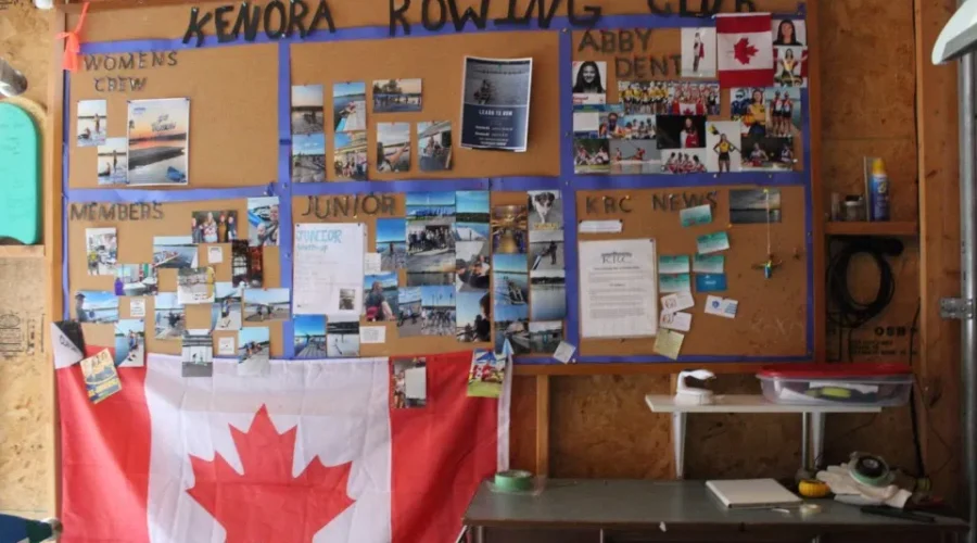 Kenora Rowing Club hosts party to celebrate Abby Dent