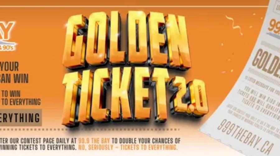 Hunter and his Mom called in for the GOLDEN TICKET. That was FUN!!