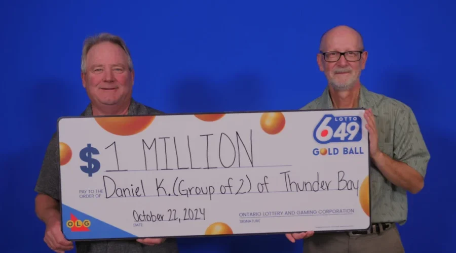 2 Thunder Bay residents $500,000 richer following Gold Ball Draw win