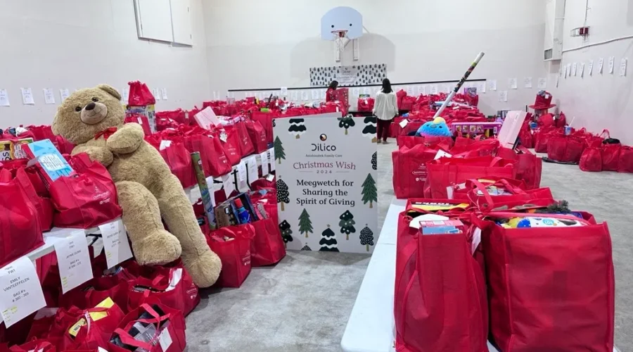 Christmas Wish Campaign supplying 800 kids with gifts