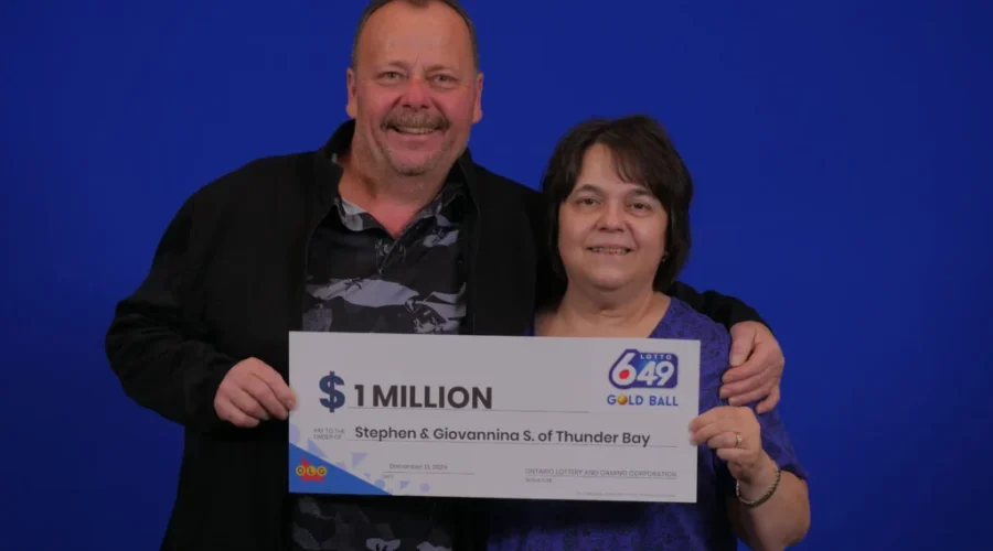 Thunder Bay couple wins $1 million through Lotto 6/49