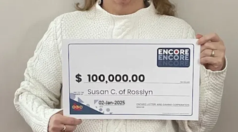 Rosslyn resident wins $100,000 through OLG Encore