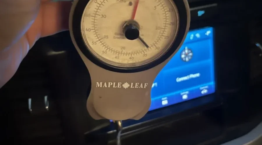 Just use a Fish Scale to weigh the garbage!