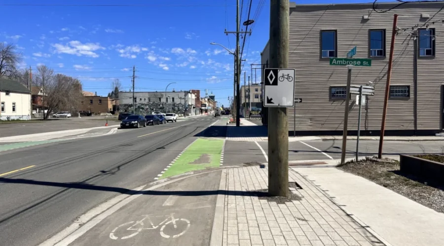 Bike lanes open Saturday