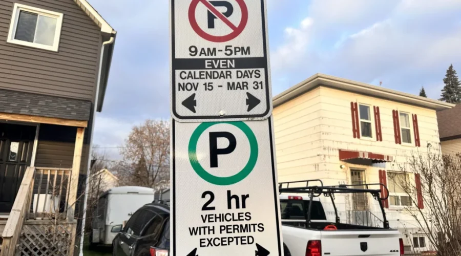 Calendar parking and winter priority route restrictions now in effect