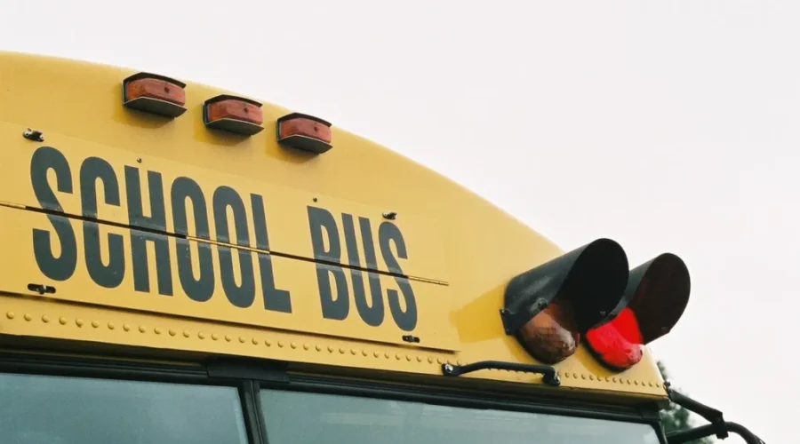 No injuries in school bus collision