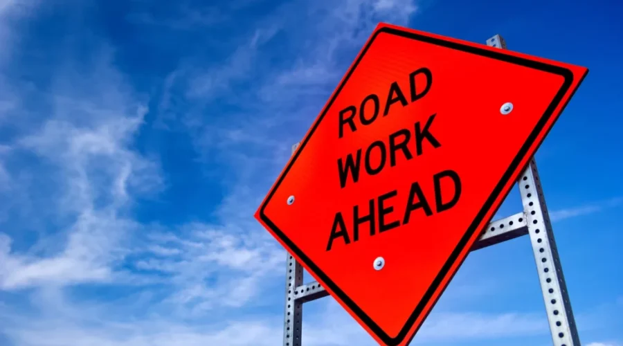 Construction on Water Street underway in Thunder Bay