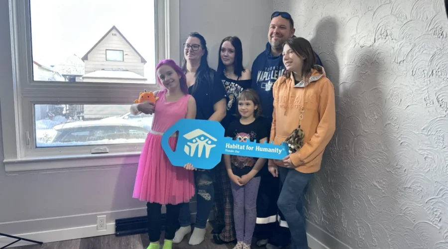 Habitat for Humanity hands over keys to its 40th home