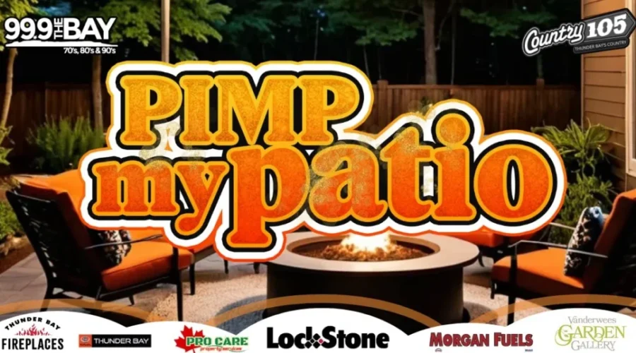 PIMP MY PATIO….grand prize winner is………….!