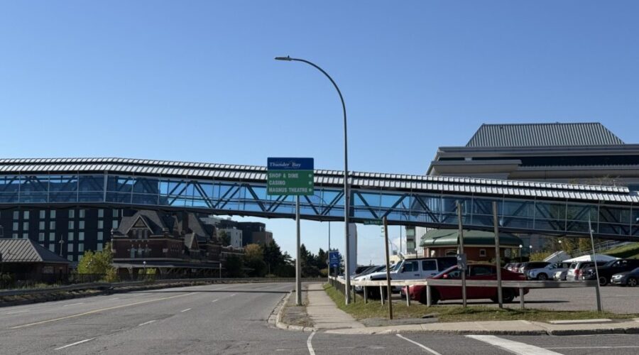 Marina pedestrian overpass will be closed at night