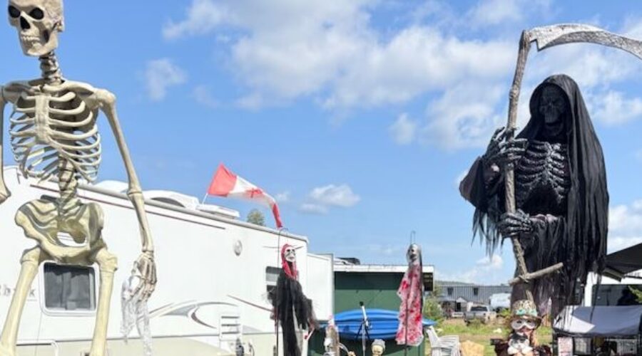 Country 105 Listener Talks Candy Tossing, Drunk Skeletons & Her Halloween Obsession!