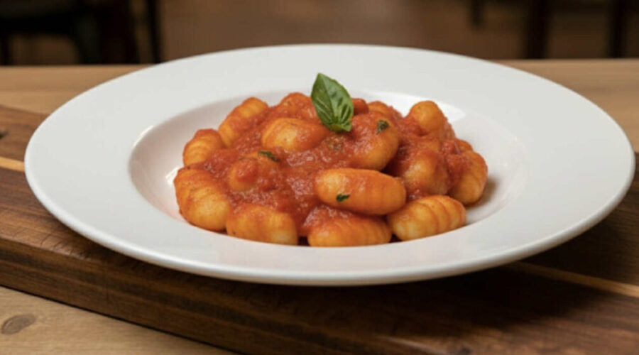 Dee-licious Dishes: Gnocchi with Spicy Creamy Tomato Sauce