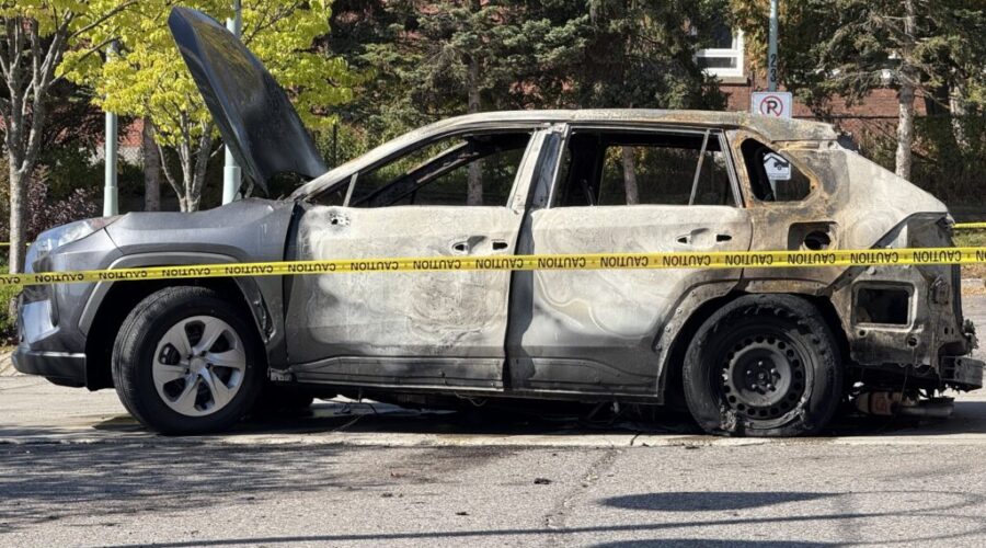 Update: Police charge woman with mischief after car fire at casino