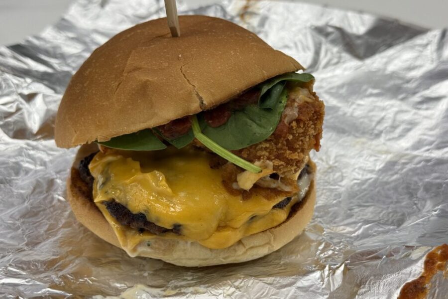 Ultimate Burger Battle: The Lasagna Burger, by Red Lion Smokehouse