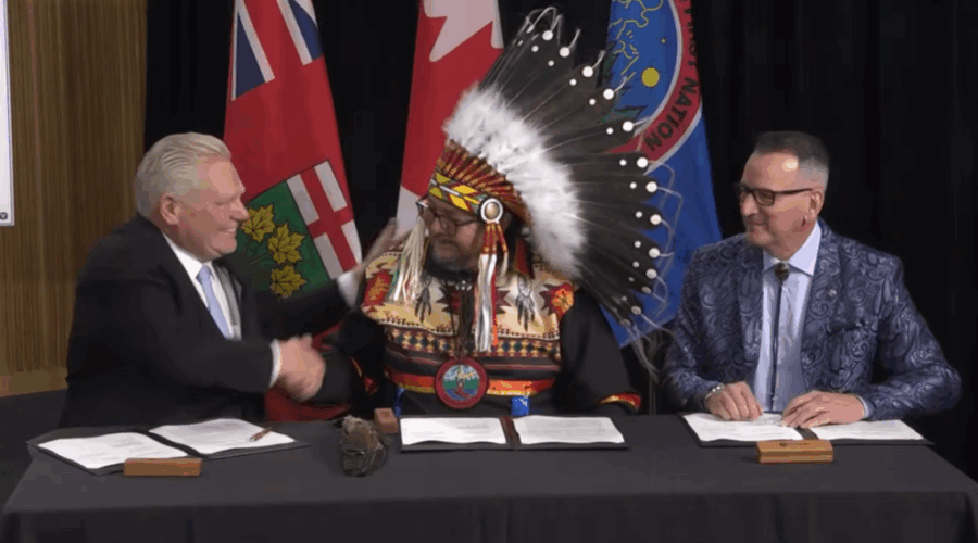 Third remote First Nation signs with province on new all-weather road