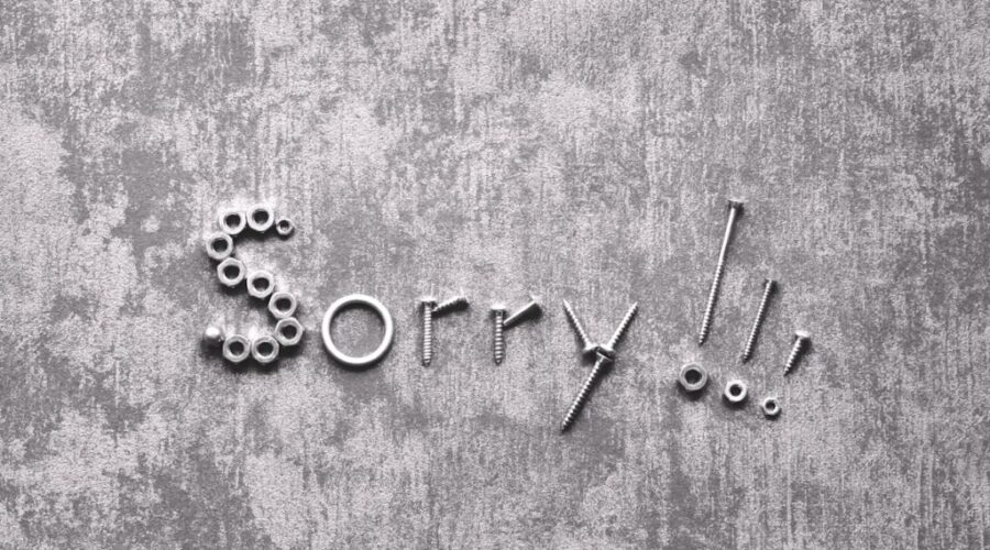 When you order burgers in another city, and then apologize?