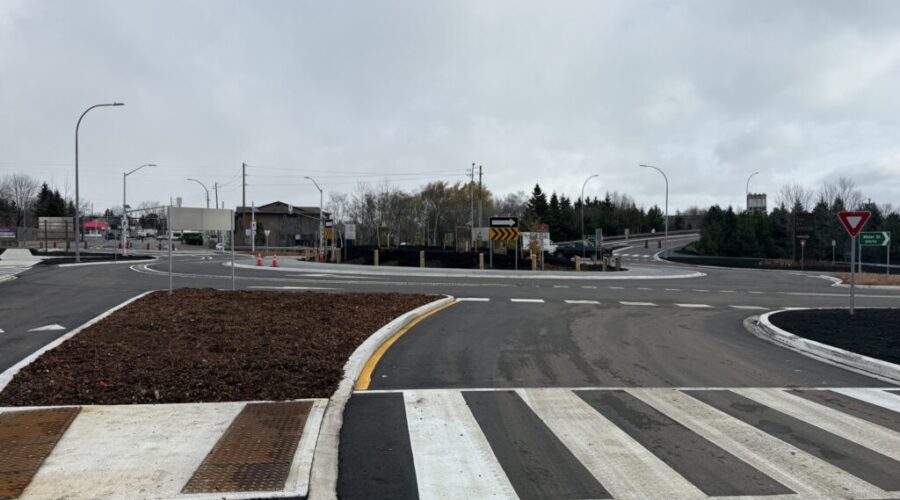 Thunder Bay’s newest roundabout is set to open