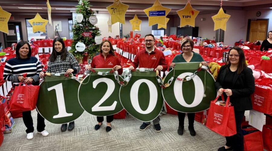 Christmas Wish campaign meets record-breaking goal