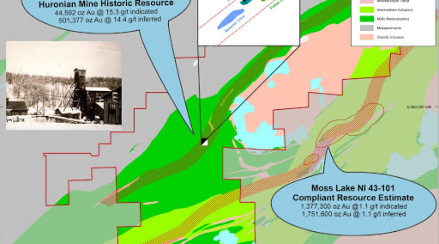 Gold X2 completes acquisition of gold projects near Atikokan/Fort Frances