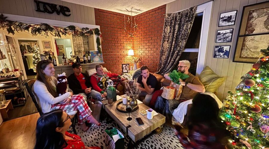 The First Annual Supper Club Christmas Party (aka: My Heart Grew Three Sizes)
