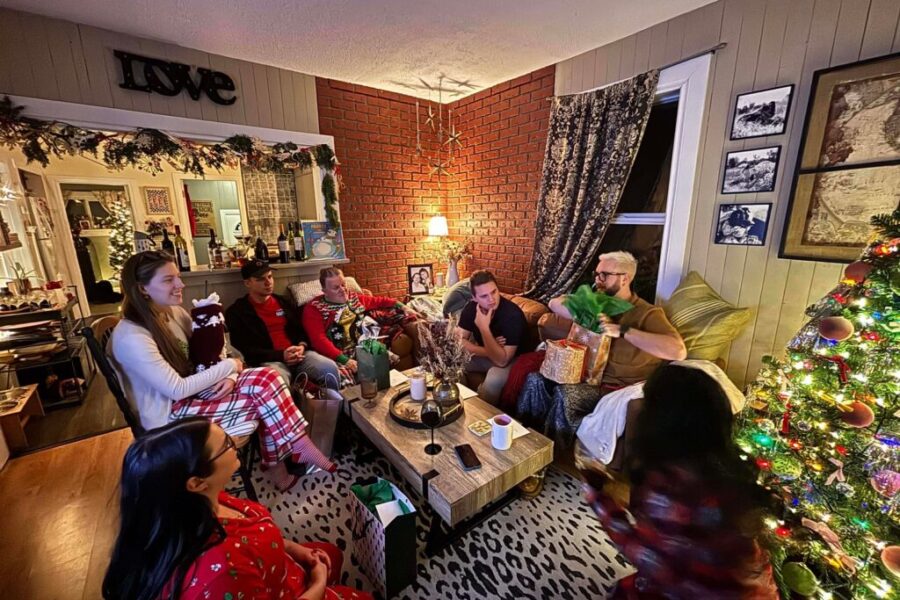 The First Annual Supper Club Christmas Party (aka: My Heart Grew Three Sizes)