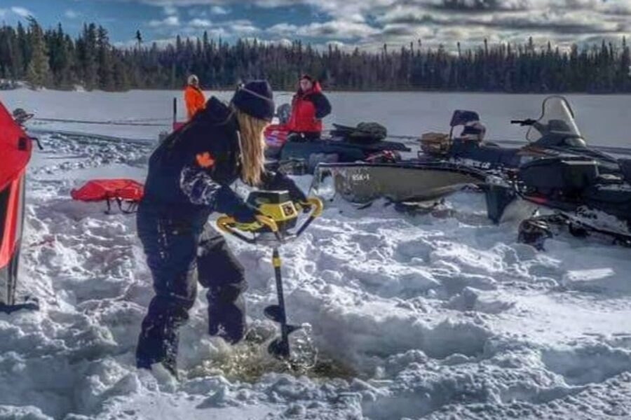 Ice fishing in northern Ontario: A lifetime on the ice