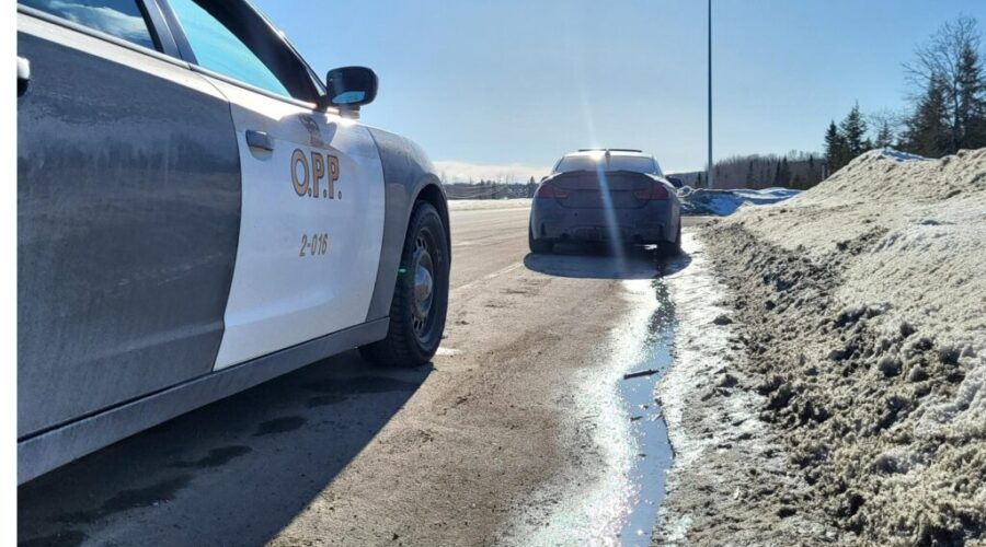 OPP issue stunting ticket for driver going 50 km/h over limit in Nipigon