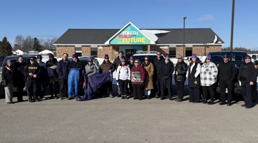Participants prepare to sleep in their cars for new United Way campaign