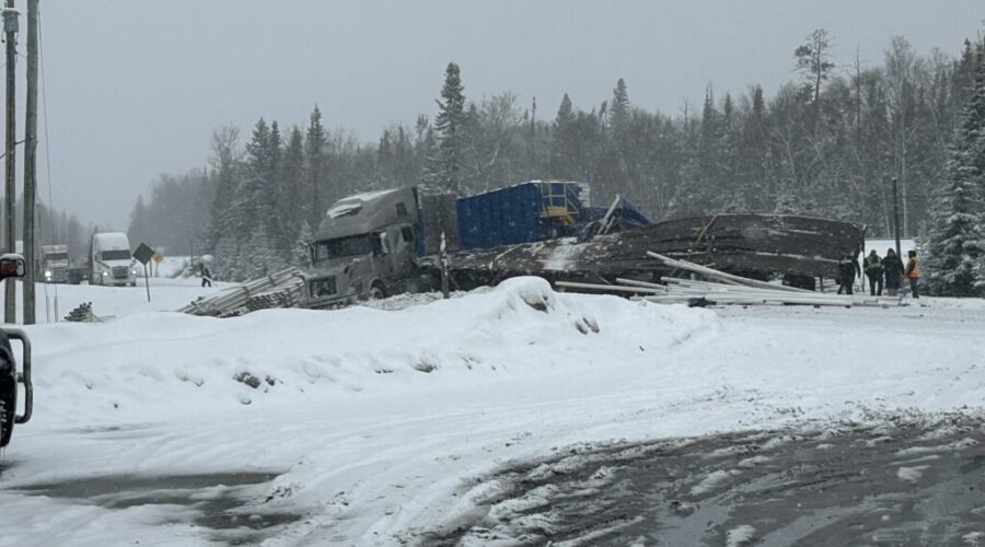 Highway 17 east of Ignace open again