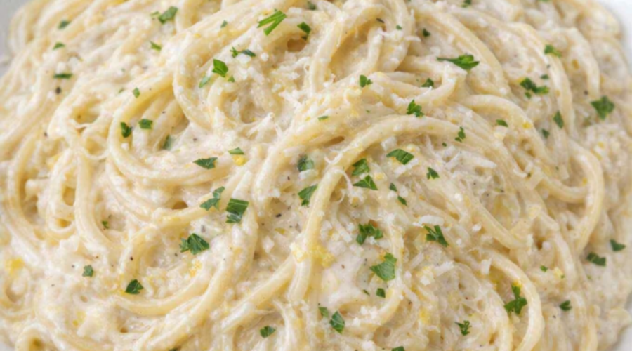 Easy Creamy Lemon Pasta