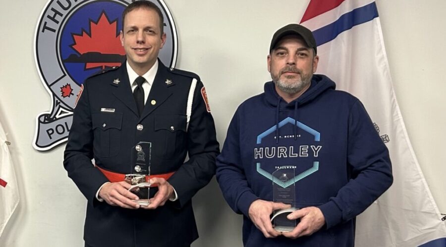 Police honour heroism, innovation with two internal awards
