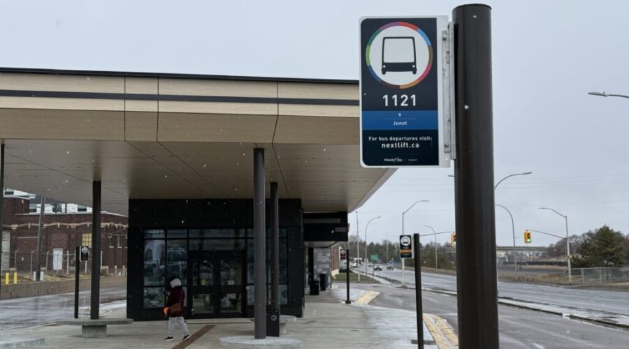 Waterfront bus terminal opens