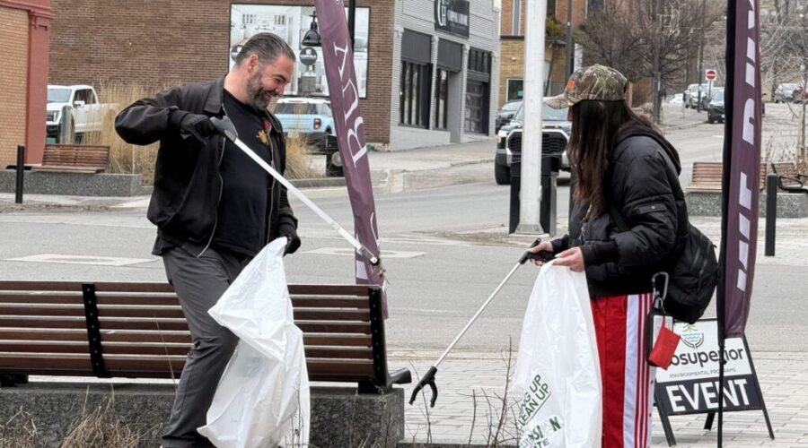 Volunteers begin month-long effort to clean up Thunder Bay