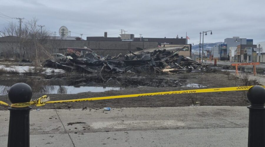 Simpson Street buildings demolished after fire