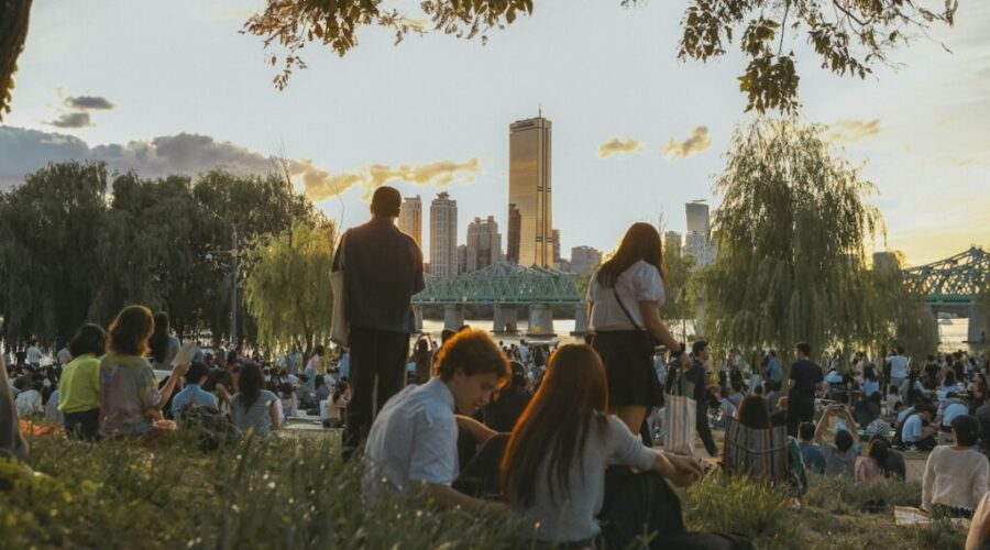 Slow down, smile and connect.