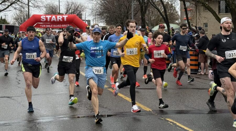 Annual ten-mile race runs along waterfront
