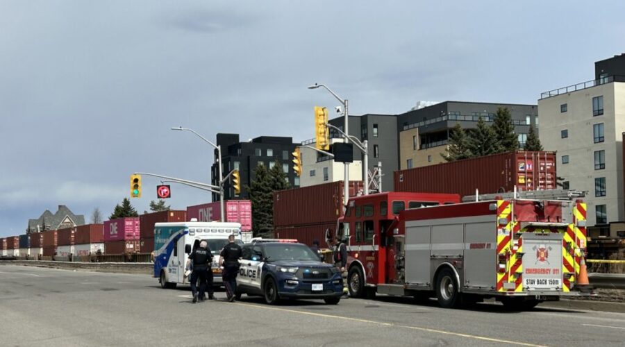 Water Street closed from Wilson to Pearl after train incident