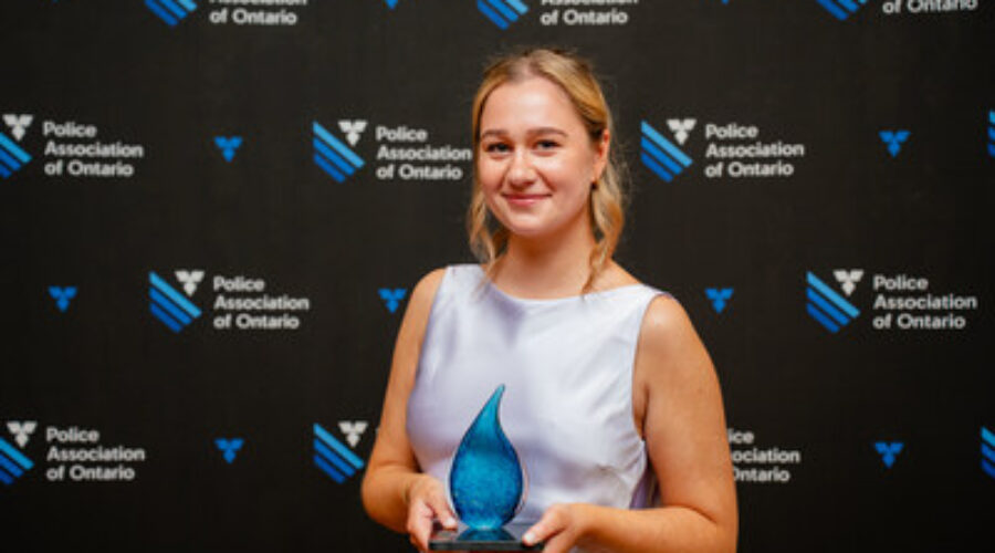 Thunder Bay police employee earns Police Association of Ontario award