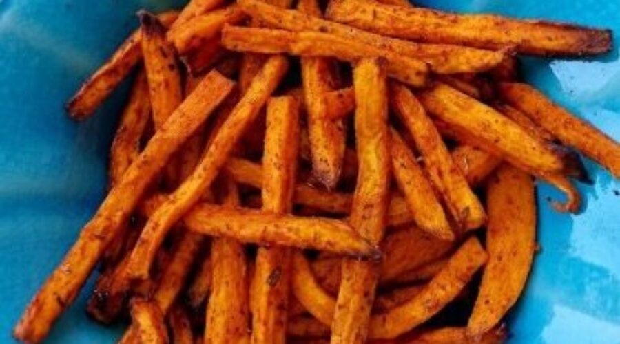 The secret to crispy sweet potato fries (yes, actually crispy)