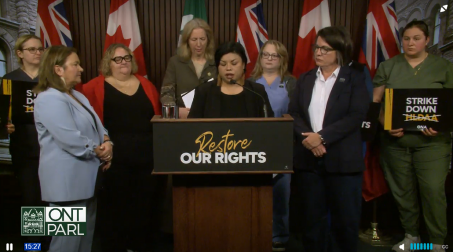 Ontario nurses fighting for right to strike