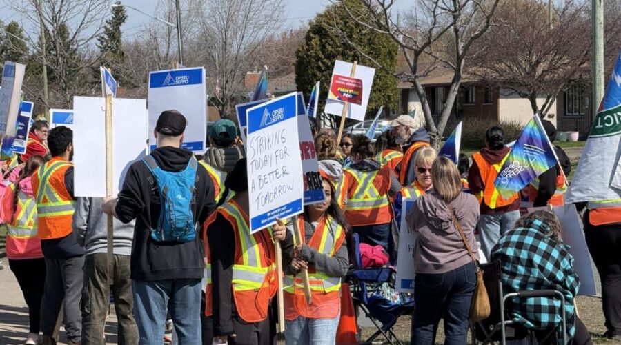 “Overworked, underpaid, and underappreciated:” Developmental Support Workers strike for higher wages