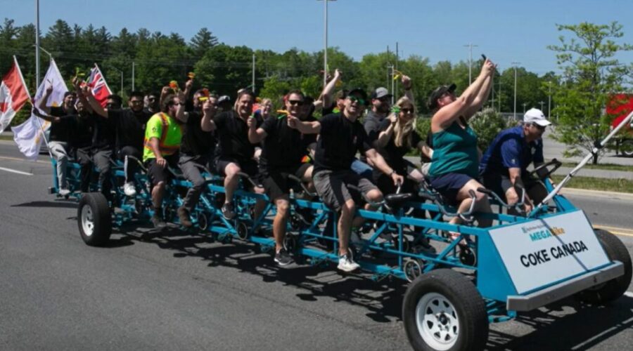 Pedalling for a purpose: The MEGABike is back to support local youth