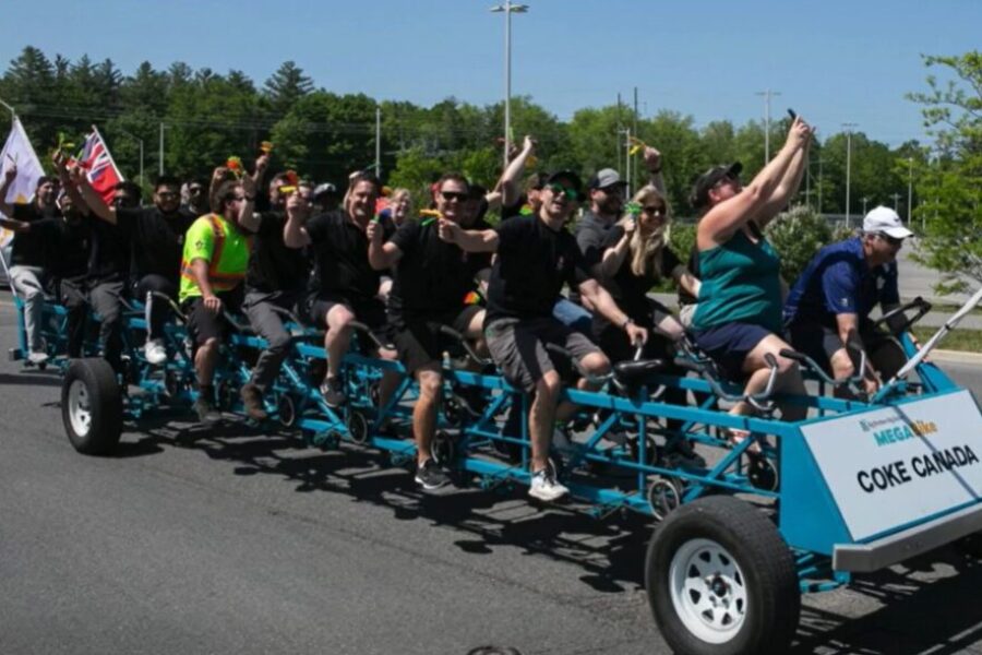 Pedalling for a purpose: The MEGABike is back to support local youth